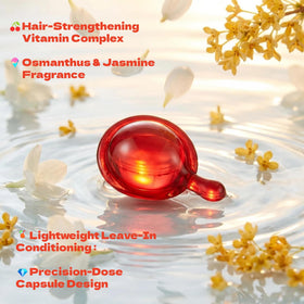 BS-MALL Leave-in serum applied to damp hair for smooth, shiny results.