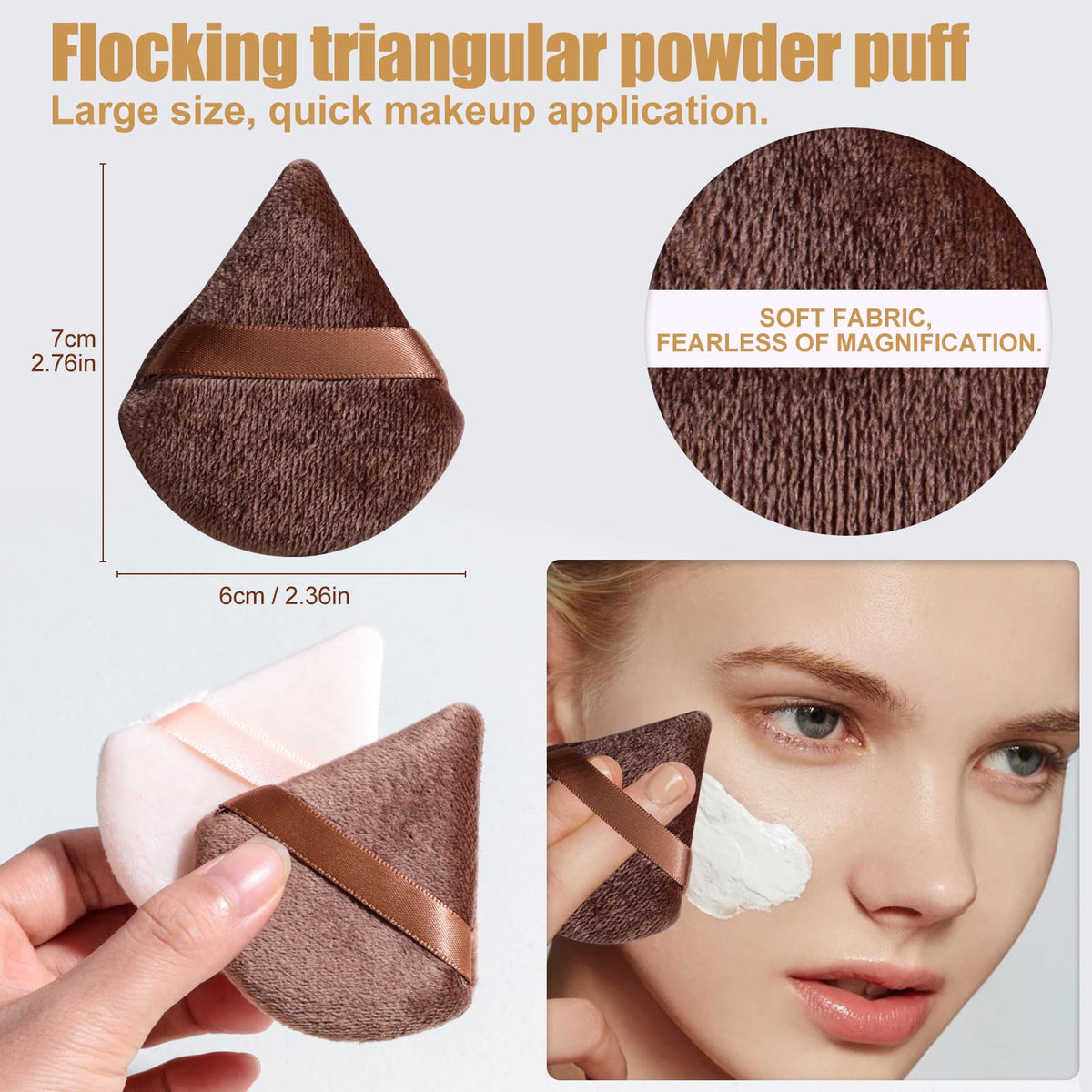BS-MALL soft bristles makeup brushes enhance everyday makeup application.
