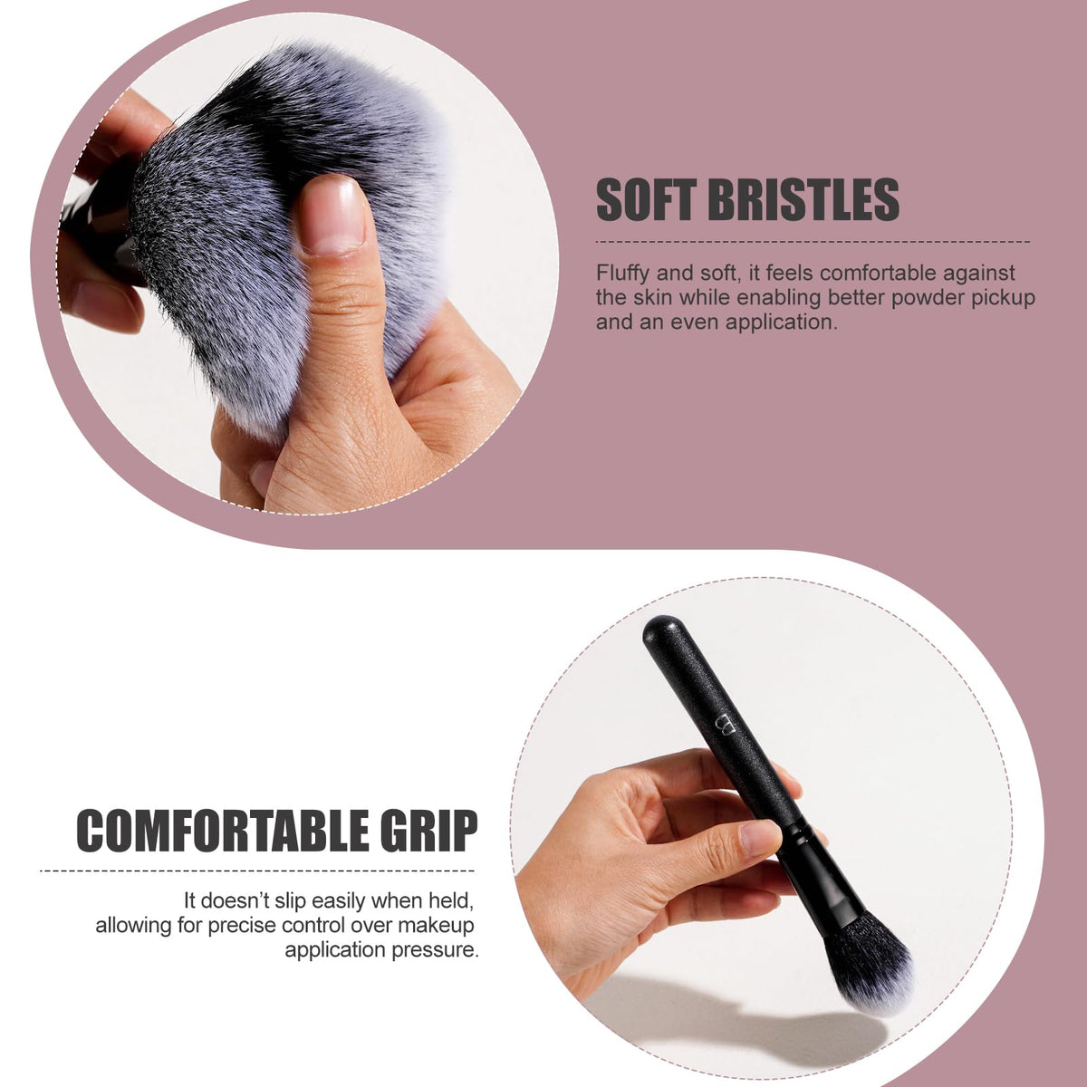 BS-MALL Soft Professional Makeup Brush Set Concealer Brush for precise coverage.
