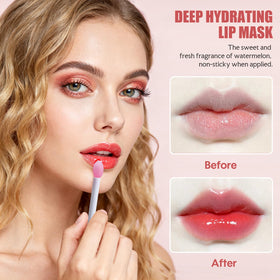 BS-MALL Watermelon 2-in-1 day and night lip care for a smoother look.