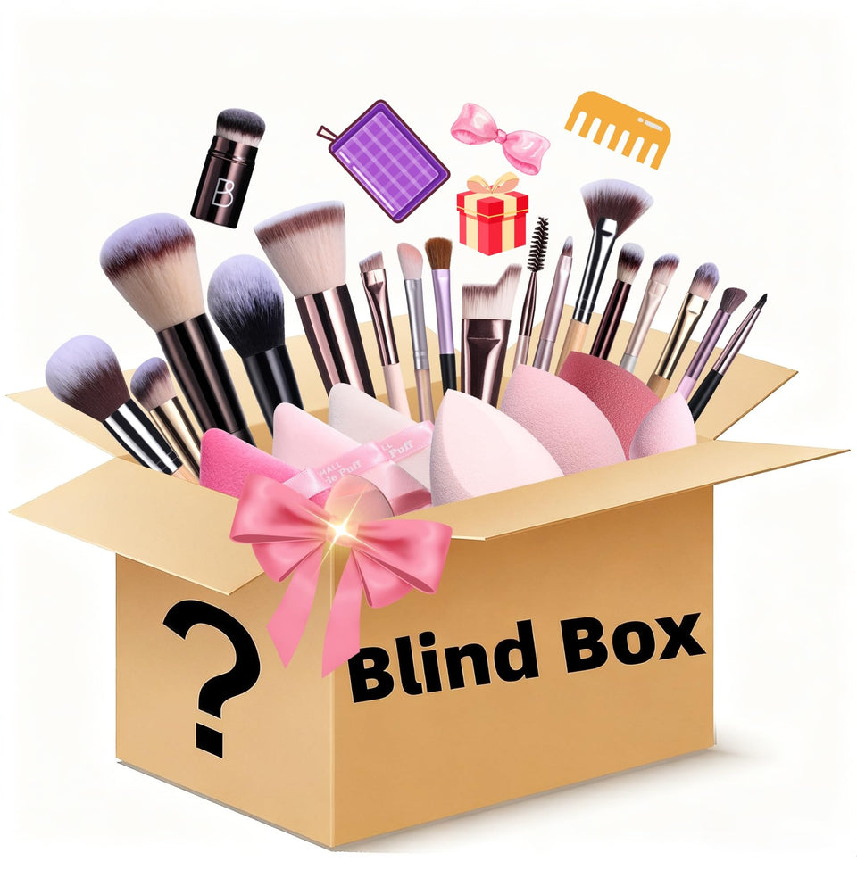 BS-MALL XL beauty box brushes for seamless blending on busy mornings.