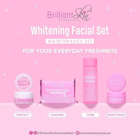 BSE Brilliant Whitening Facial Cream provides light hydration for face and neck.