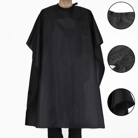 BSFHH nylon fabric cape: lightweight, comfortable, and water-resistant for mess-free salons.