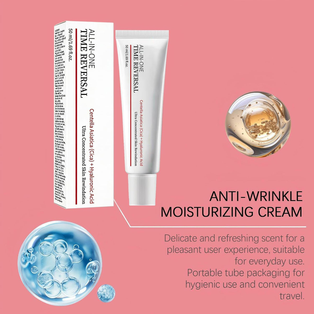 BSpecter Time Reverse Cream supports a simple, effective daily routine.