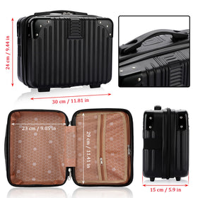 BSTKEY ABS hard-shell protects contents from bumps and splashes.