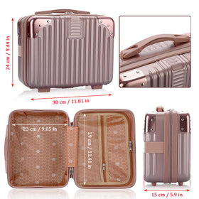 BSTKEY case open compartments showing organized makeup storage
