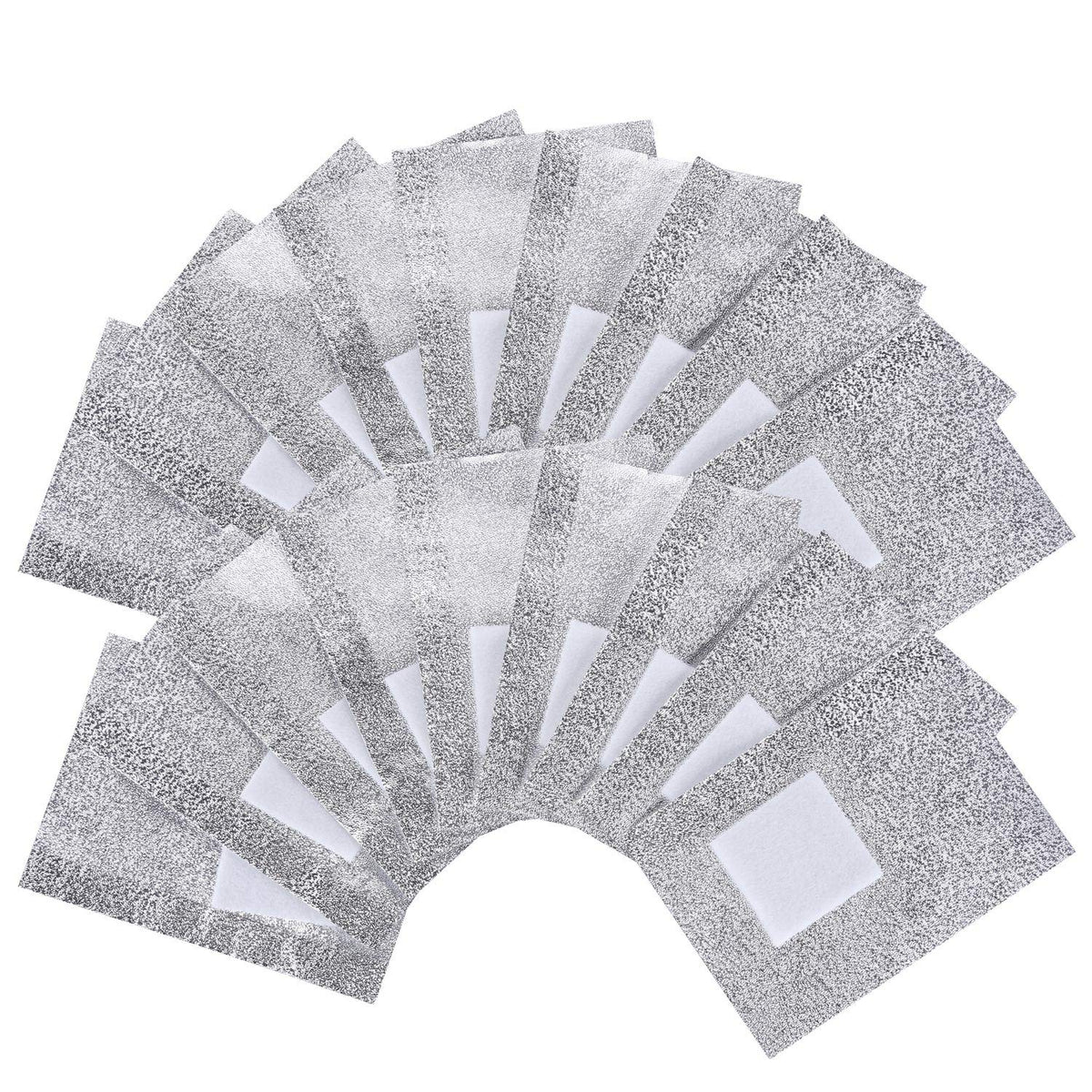 BTYMS foil wraps securely encase the nail for efficient gel polish removal.