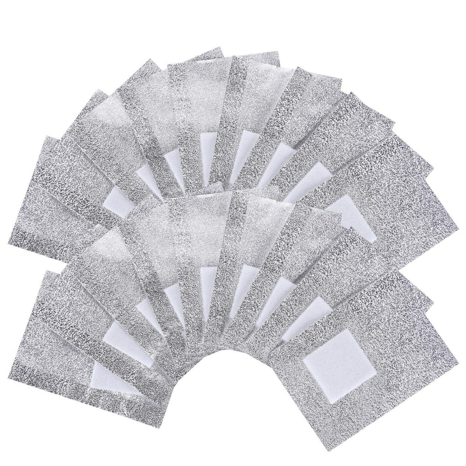BTYMS foil wraps securely encase the nail for efficient gel polish removal.