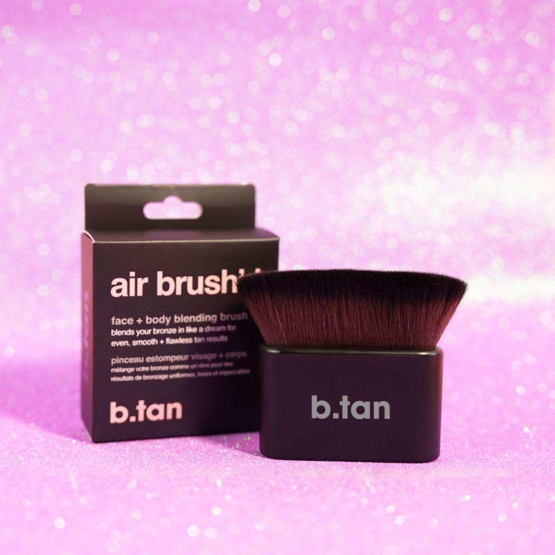 BTAN close-up demonstrating streak-free application technique.