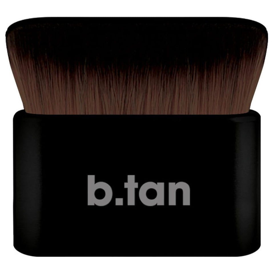 BTAN Face & Body Blending Brush with angled top for smooth, even self-tan application.