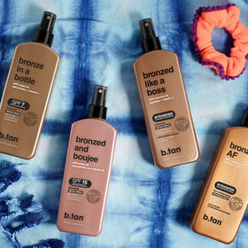Instant bronze tint from B.TAN for a quick glow.