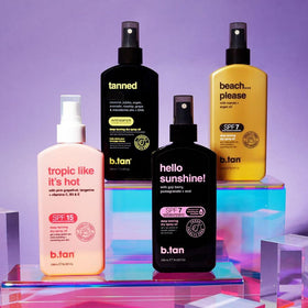 SPF 7 protection with bronze enhancement from B.TAN.