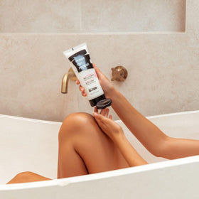 B.TAN tan eraser scrub for prepping or fading tan.
