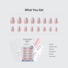 BTArtbox flexible BTMMA nails move with you for natural-feeling wear.