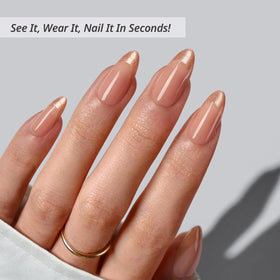 BTArtbox soft BTMMA nails close-up highlighting flexible fit and seamless cuticle.