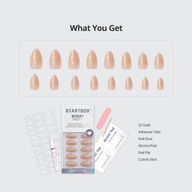 BTArtbox builder gel and top coat provide chip-free durability