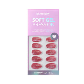 BTArtbox comfortable almond shape suits short nails.