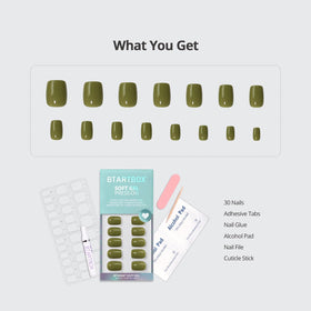 Thirty-piece Moss Muse set across fifteen sizes for a perfect fit