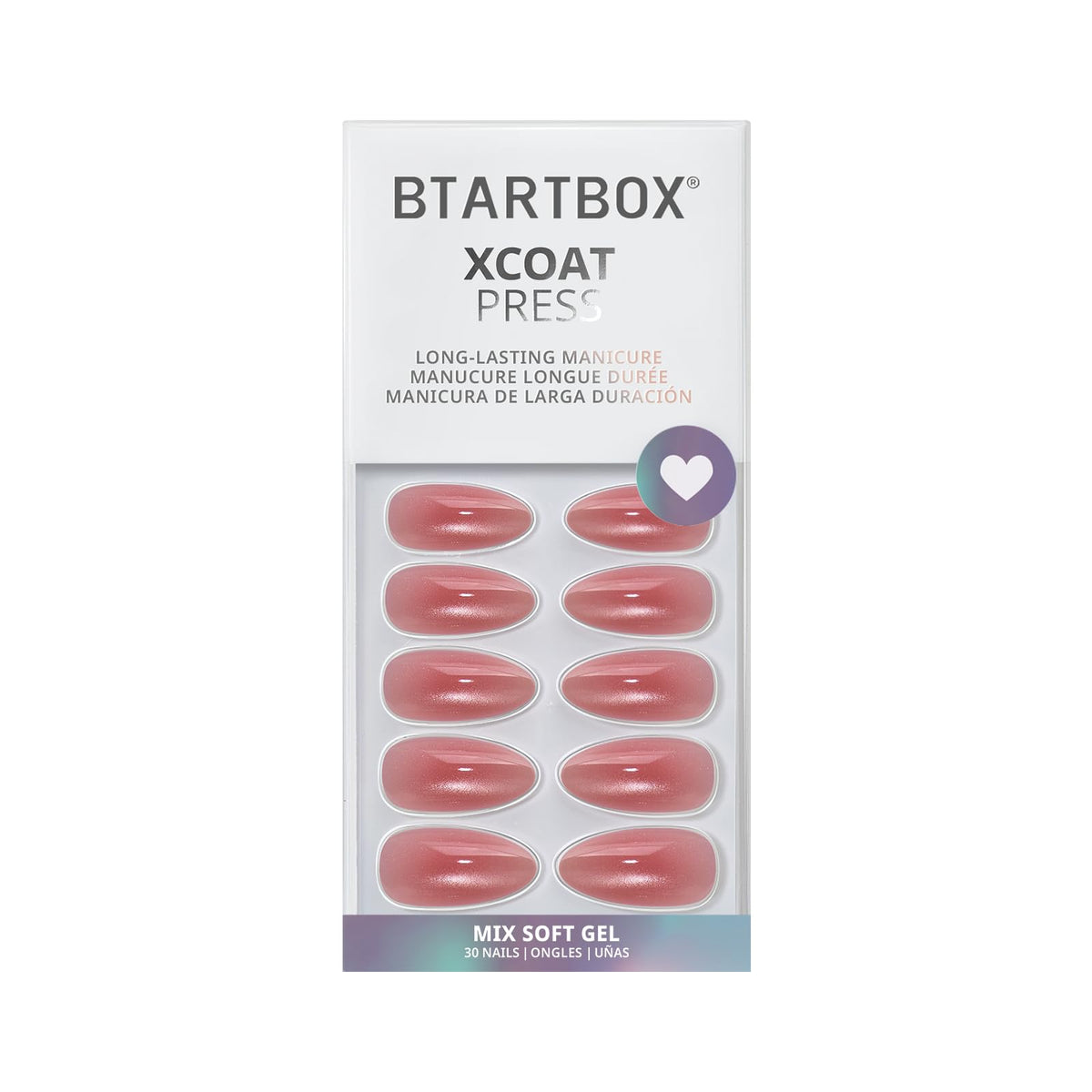 BTArtbox nail tools and guide including file and pads for shaping