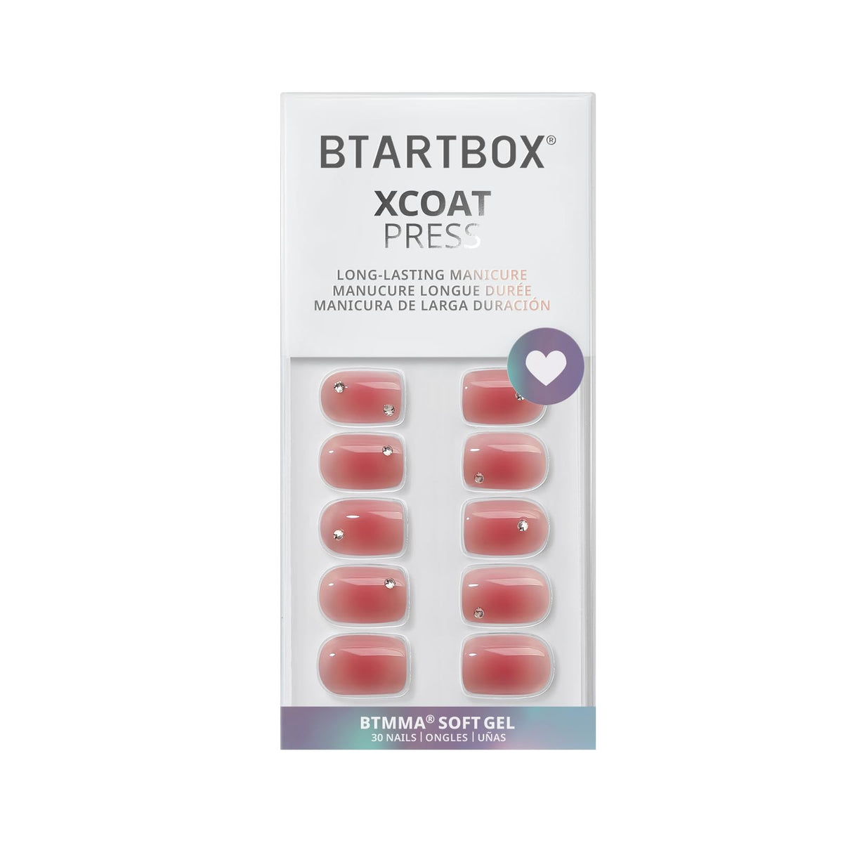 BTArtbox press on nails short chip-free design for everyday wear.