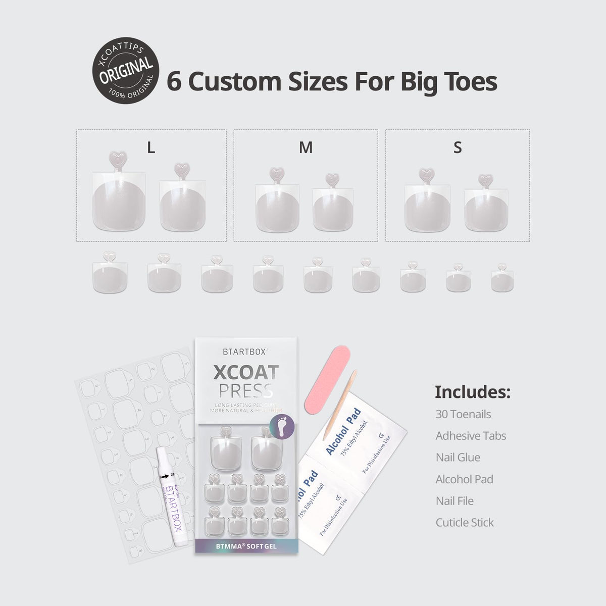 BTArtbox glue and tabs included for reliable adhesion