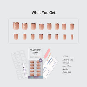 BTArtbox soft BTMMA nails flex with natural nails for comfortable wear.