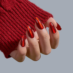 BTArtbox soft gel nails close-up showing flexible, natural feel