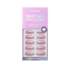 BTArtbox soft gel nails provide flexible, pressure-free wear with a seamless cuticle line.