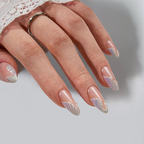 BTArtbox Starlet nails side view showing fit and shape