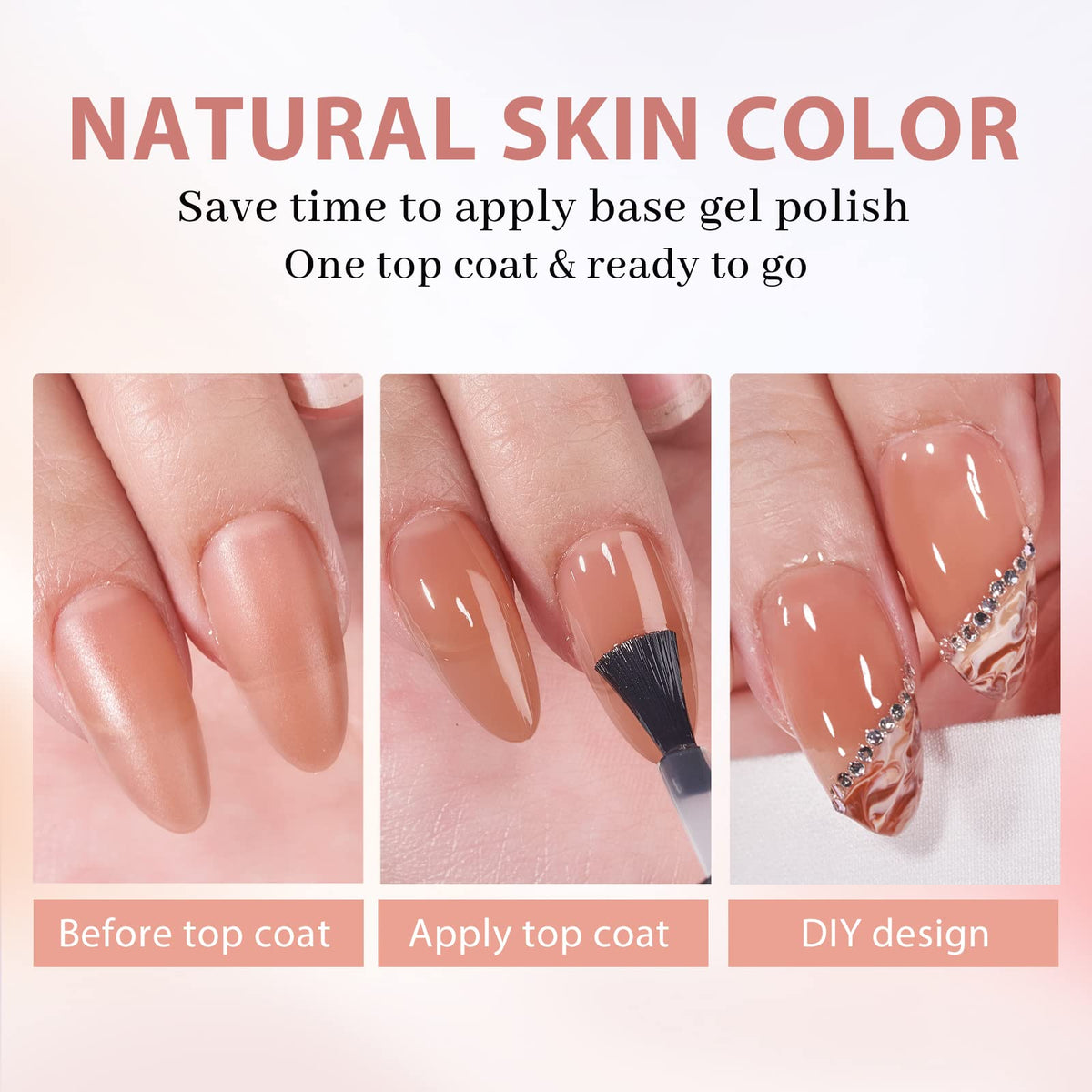 BTArtbox top coat adds shine and lasting seal for gel nails.