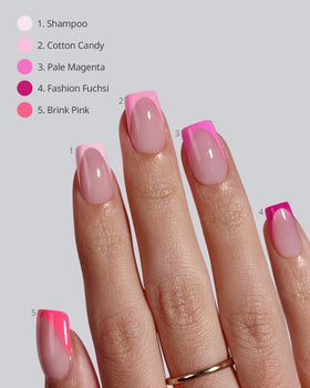 BTArtboxnails 160-piece tips in 16 sizes for adjustable nail extensions