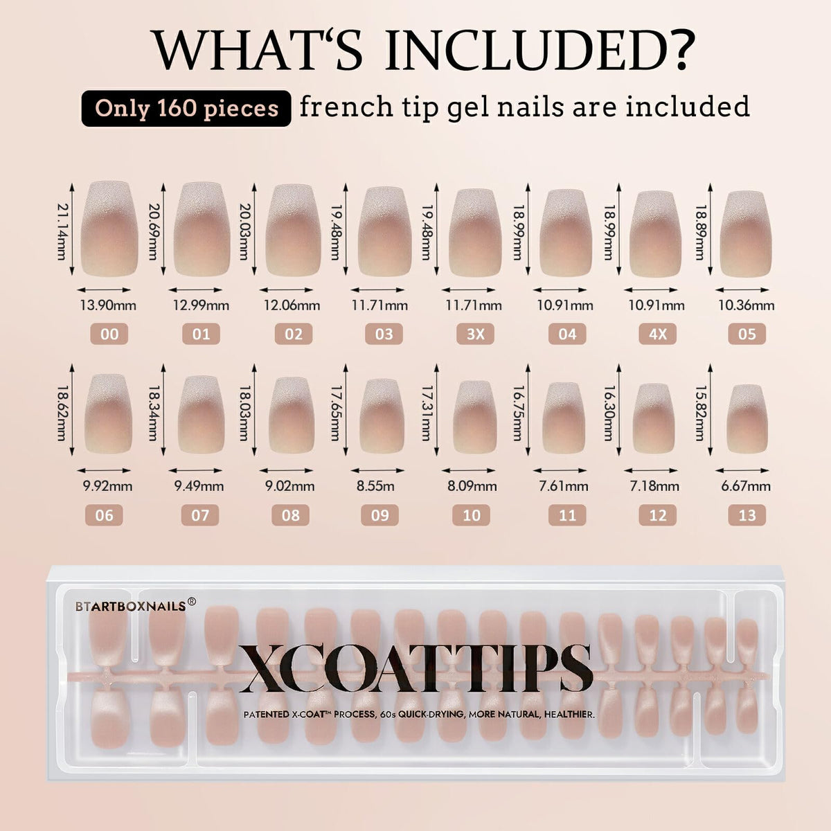 BTArtboxnails advanced adhesion technology designed for reliable long wear.