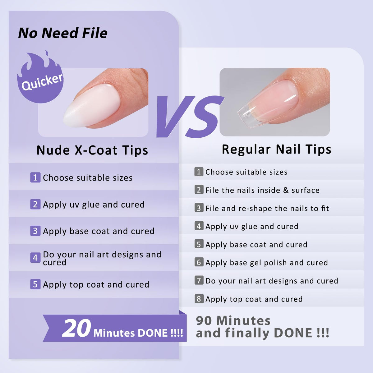 BTARTBOXNAILS easy 20-minute light-cured enhancements at home