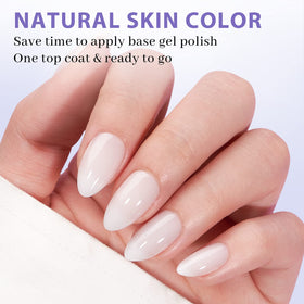 BTARTBOXNAILS milky white soft gel tips with primer for stronger adhesion