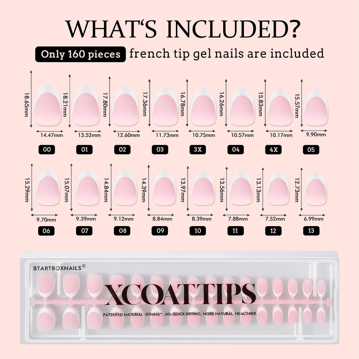 BTArtboxNails nail tip contour from cuticle to edge for natural silhouette