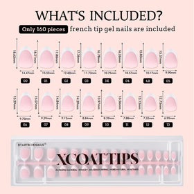 BTArtboxNails nail tip contour from cuticle to edge for natural silhouette