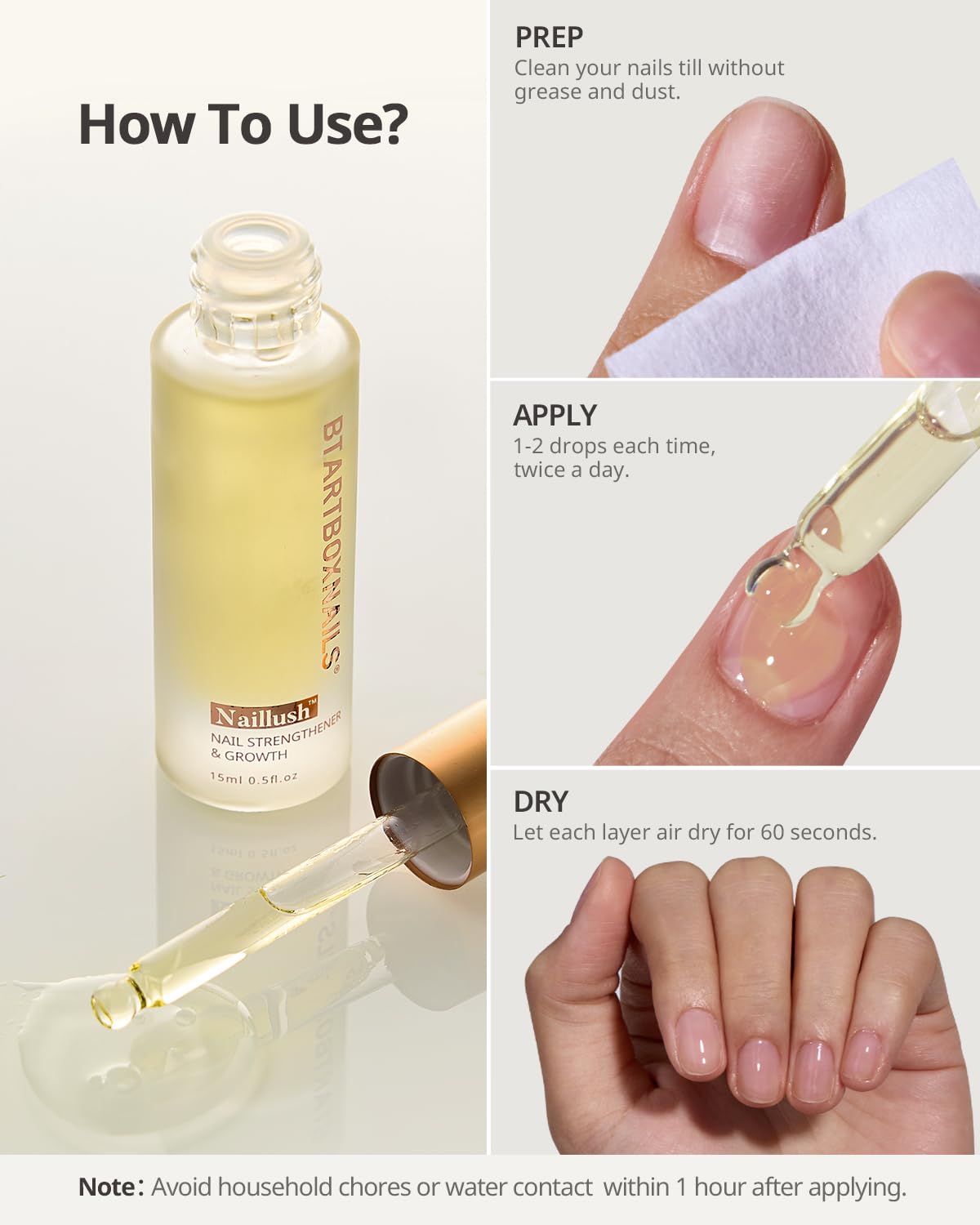 BTArtboxnails Naillush long-lasting strength for daily wear.