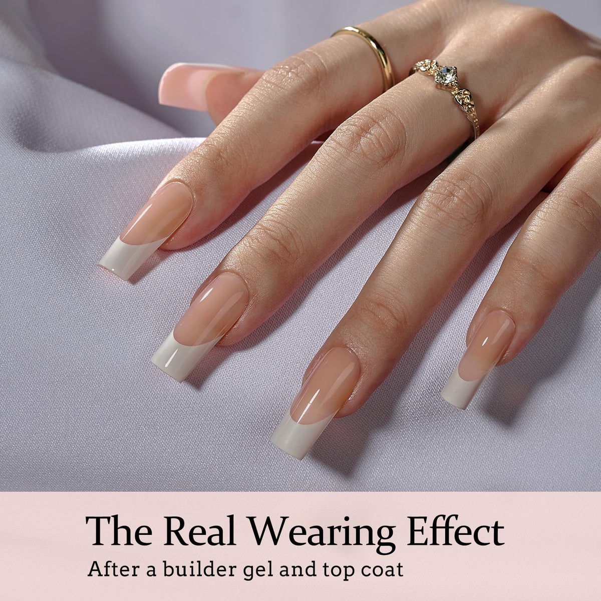 BTArtboxnails nude French design tips for studio-grade styling