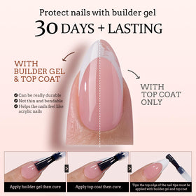 BTArtboxNails salon-like extensions in about ten minutes at home