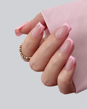 BTArtboxnails short square soft gel nails provide lightweight comfort at home
