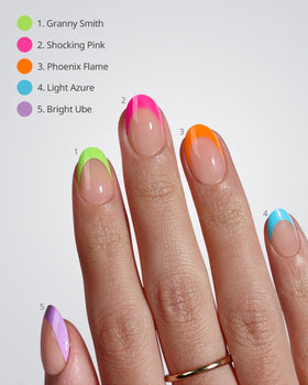 BTArtboxnails soft gel extensions are lightweight and flexible