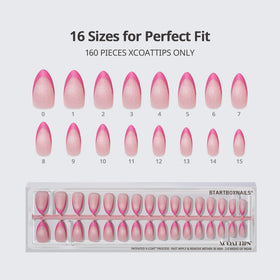 BTARTBOXNAILS XCOATTIPS spring-summer colors close-up of color pack