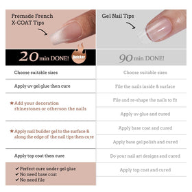 BTArtboxnails tip primer and base coat pre-applied for stronger adhesion.
