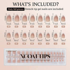 BTArtboxnails ultra natural fit tips with seamless cuticle-to-edge look