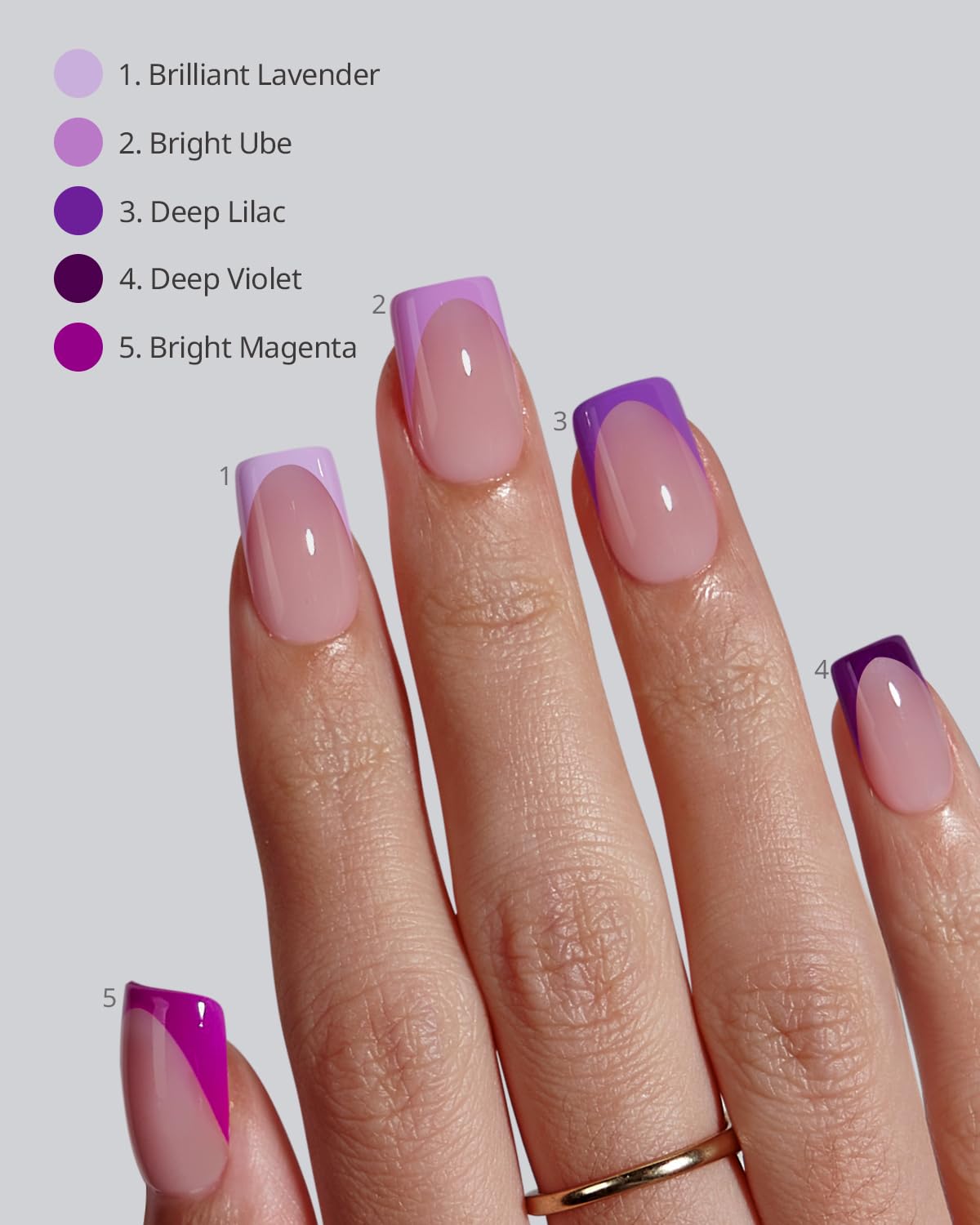 BTArtboxNails 160-piece set in 16 sizes for precise fit