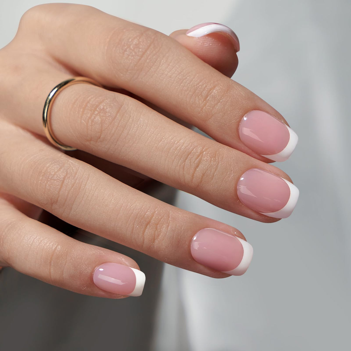 BTArtboxnails XCOATTIPS almond nail tips for precise French tips.