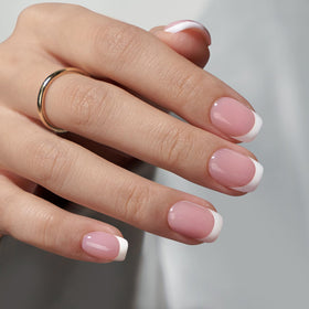 BTArtboxnails XCOATTIPS almond nail tips for precise French tips.