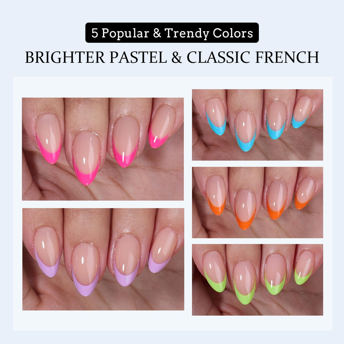 BTArtboxnails XCOATTIPS builder gel and top coat included for salon like results