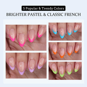 BTArtboxnails XCOATTIPS builder gel and top coat included for salon like results
