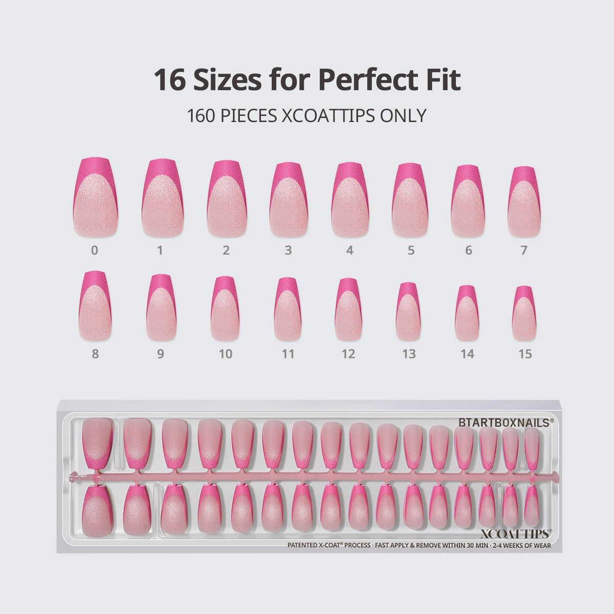 BTArtboxnails XCOATTIPS easy at-home application with salon-quality results
